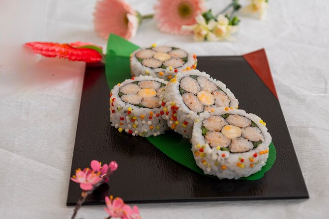 Experience Calligraphy and Decorative Sushi Roll in Tokyo - Accessibility and Amenities