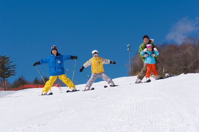 Fujiyama Snow Resort Yeti Winter Ski Day Tour From Tokyo Japan - Booking and Cancellation Policies