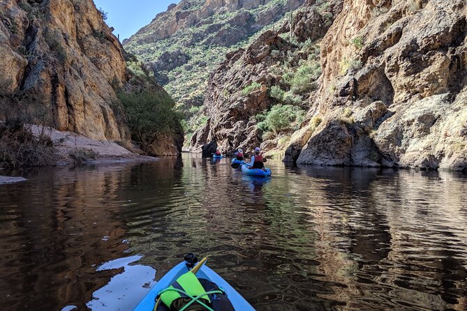 Guided 2.5 Hours Kayaking & Paddle Boarding on Saguaro Lake - Reservation Flexibility