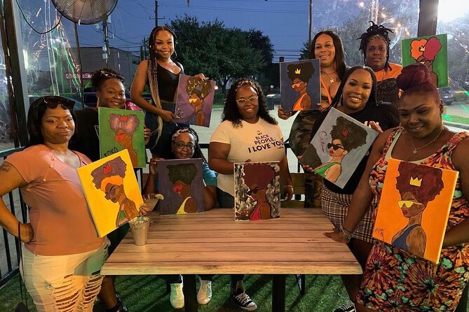 Hip Hop, R&B Paint and Sip Party Experience - The Sum Up