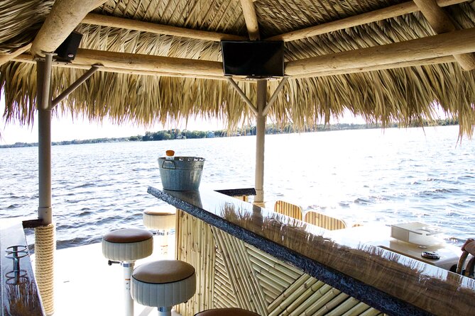 Key West Tiki Bar Boat Cruise to a Popular Sand Bar - Unique Tiki Bar Ambiance