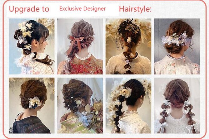 Kimono Rental in Gion With Hairstyle & Photo - Pricing Information