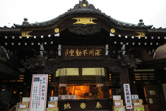 Kiyosumi Garden Sunamchi Ginza and Fukagawa Fudōdō Tour - Cuisine and Dining