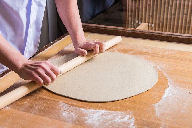 Kyoto Arashiyama Soba Noodle Making Experience - Private Plan - Soba Noodle Making Process