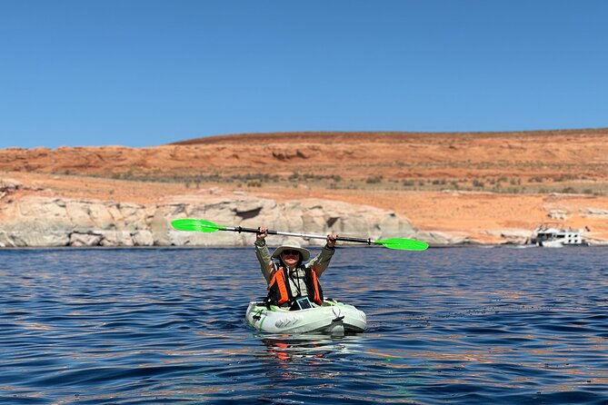 Lake Powell Guided Kayak and Water Antelope Canyon Tour - Kayaking Experience