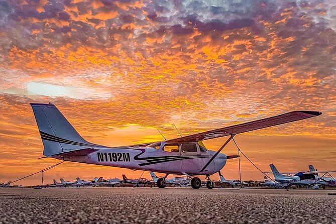 Miami: Romantic Sunset Private Airplane Tour With Free Champagne - Meeting Point and Directions