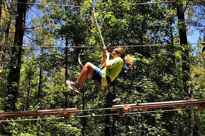 Morning Aerial Adventure Adult Course From Riegelwood - Exploring the Forest Canopy