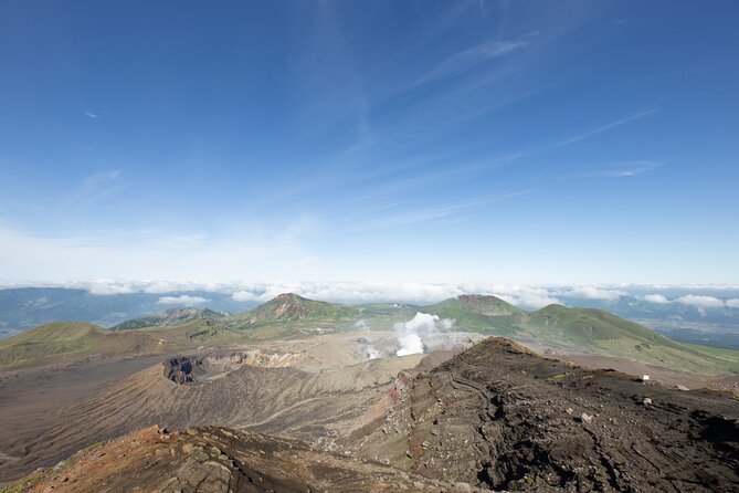 Mt. Aso and Kumamoto Castle Shared Bus Tour From Fukuoka - Exploring Mount Aso