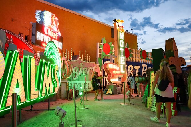 Neon Museum Evening Experience With Vegas Open-Top Bus Tour - Booking and Pricing Information
