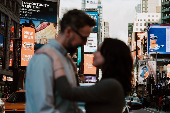 New York: Times Square Professional Photoshoot - Personalized Experience