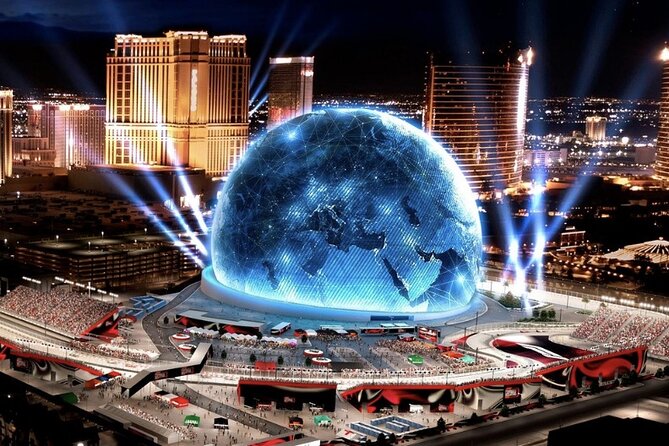 Private 1.5 Hour Sphere Las Vegas Guided Tour in an EVR Car - What to Expect During the Tour
