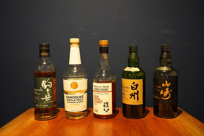 Private Japanese Whisky Tasting Experience - Rare Japanese Whiskies