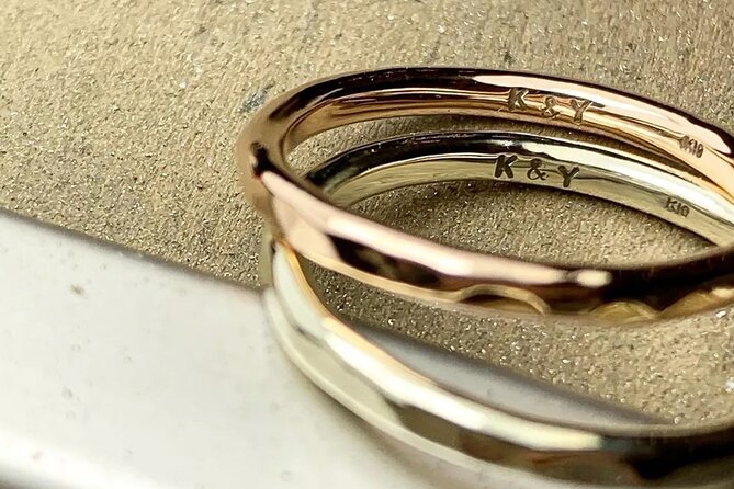 Private Ring Craft Experience in Kanazawa - Engraving Options