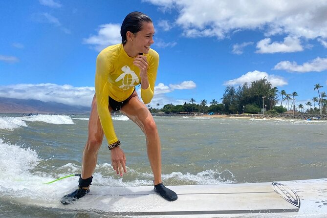 Private Surf Lesson at Kalama Beach in Kihei - Convenient Scheduling Options