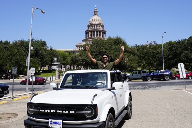 Private Tour in Austin Using Bronco - The Sum Up