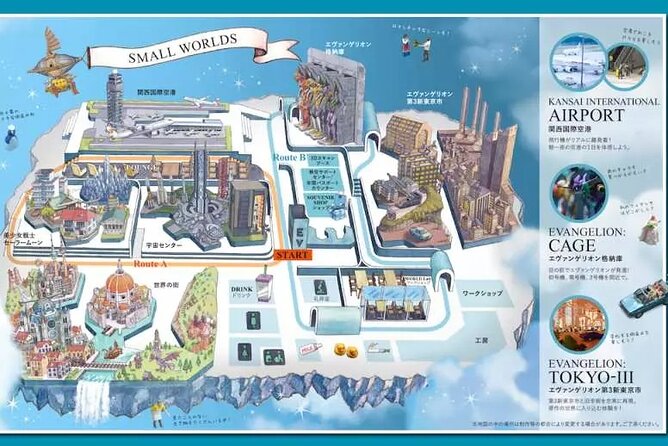 Small Worlds Admission Ticket in Tokyo - Transportation and Location