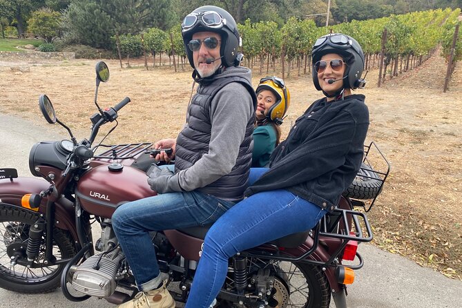 Sonoma Valley Sidecar Wine Tours - Preparing for the Tour