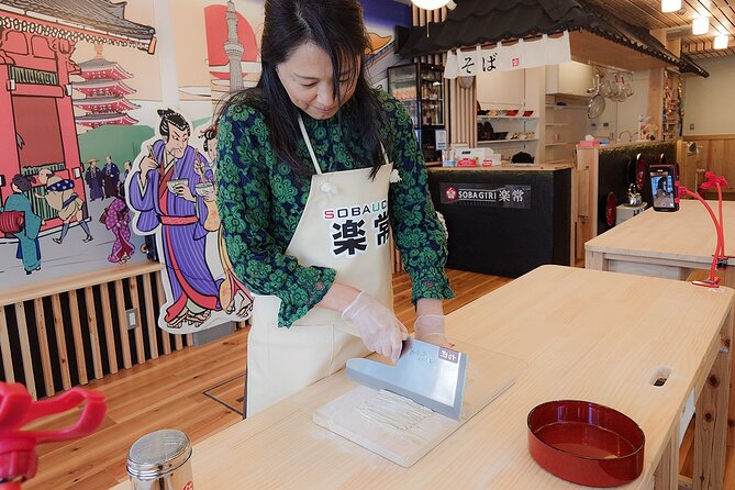 Tokyo 5hr Private Guided Tour & 1hr Soba Making Experience - Soba Making Experience