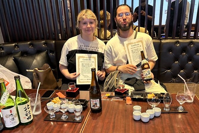 Tokyo Akihabara Sake Tasting With Snacks - Lecture and Cultural Insights