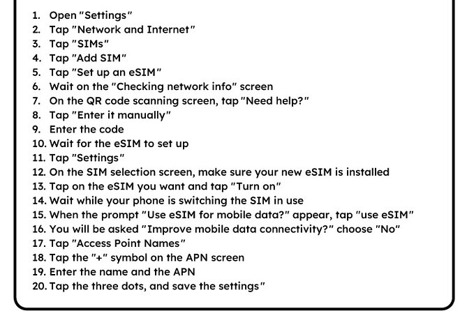Unlimited Data 5G Esim for Japan - Package Pricing