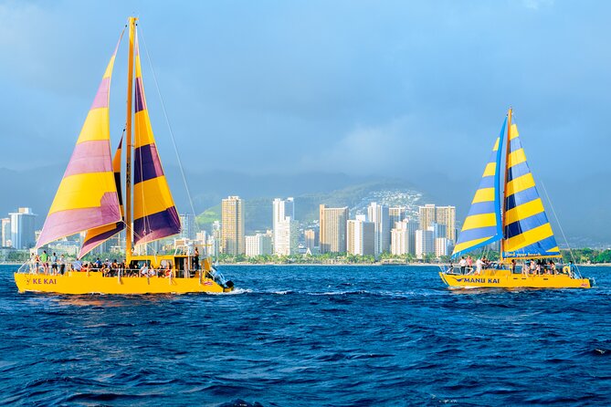 Waikiki Beach Sunset Sail - Capturing Memorable Moments