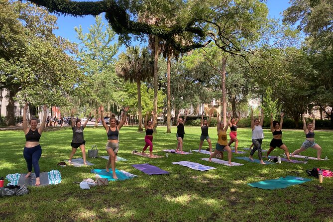 Yoga in Forsyth Park - Accessibility for All Participants