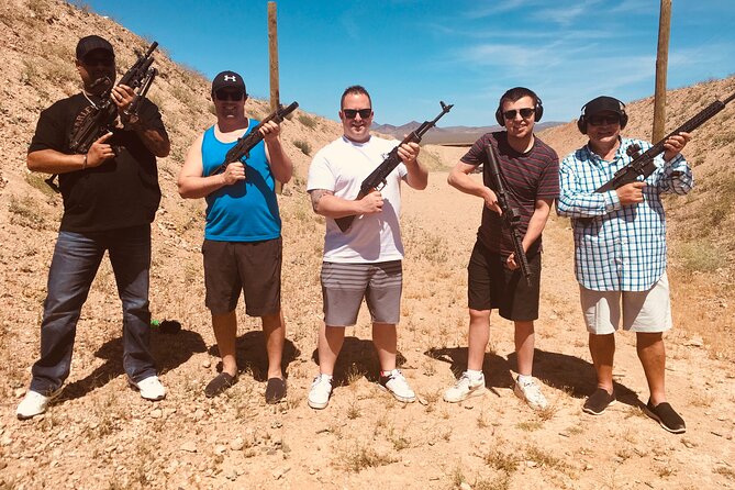 3 Gun Desert Machine Gun Shooting Adventure - Safety and Enjoyment Measures