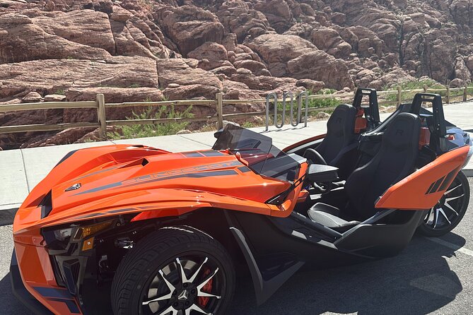 7 Magic Mountains Tour and Las Vegas Sign on a Slingshot - The Sum Up