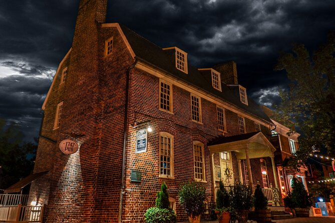 Annapolis Ghost Tours Boos & Booze Haunted Pub Crawl - Inclusions and Exclusions