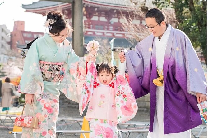 Family Kimono Experience & Photography in Asakusa Tokyo HANAYAKA - Private Tour and Exclusivity