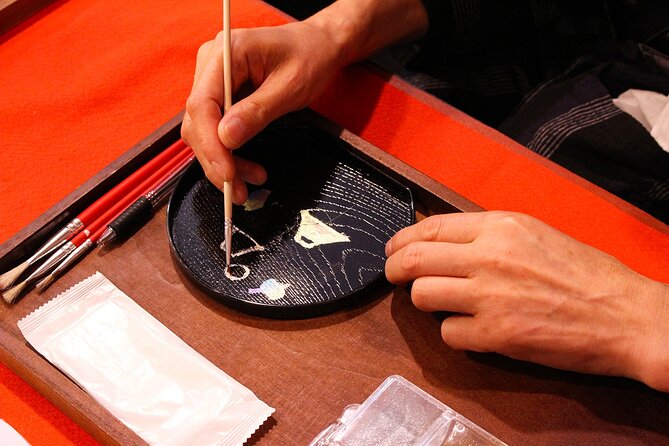 Gold Powder Makie Crafting and Tea Experience - Matcha Tea Experience