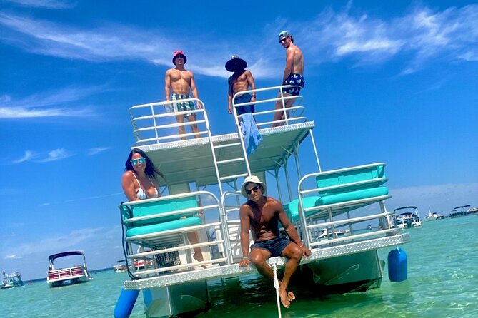 Half Day Double Decker Pontoon Boat Rental From Okaloosa Island - Customer Reviews and Ratings