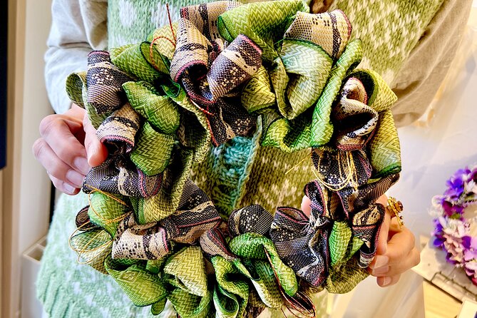 Handmade Wreath Experience Using Tatami Mat Edges in Setagaya - Capturing the Moment: Photographic Opportunities