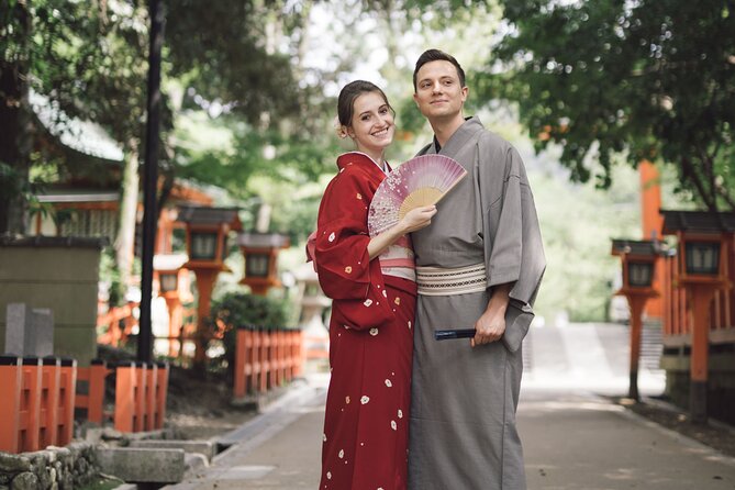 Kimono Rental in Gion With Hairstyle & Photo - Kimono Rental Experience