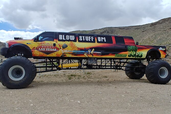 Monster Truck Drive AND Shoot Combo Package - Additional Options for an Exciting Experience