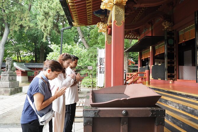 Nezu Shrine and Yanaka: Afternoon Downtown Walking Tour - Meeting and End Points