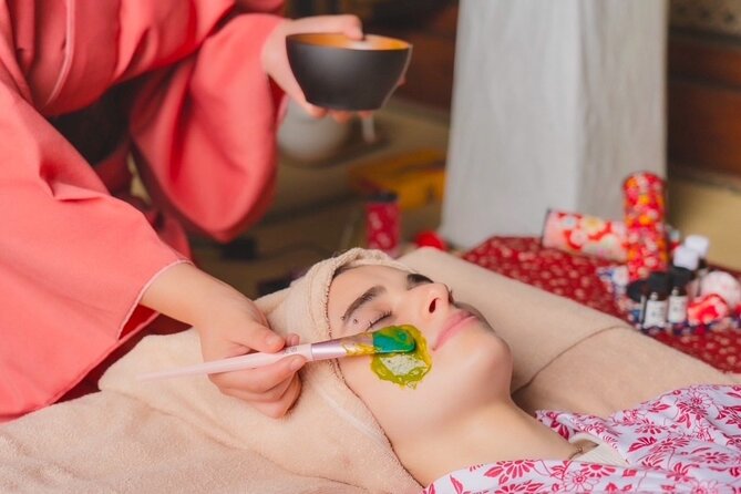 Osaka: Aroma Massage, Head Spa & Facial at the Temple <180-min> - Head Spa and Facial Treatment