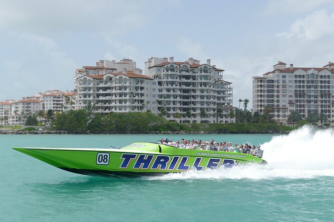 Small-Group Miami City and Speedboat Tour & Hotel Pick-up - Exploring Ocean Drive and South Beach