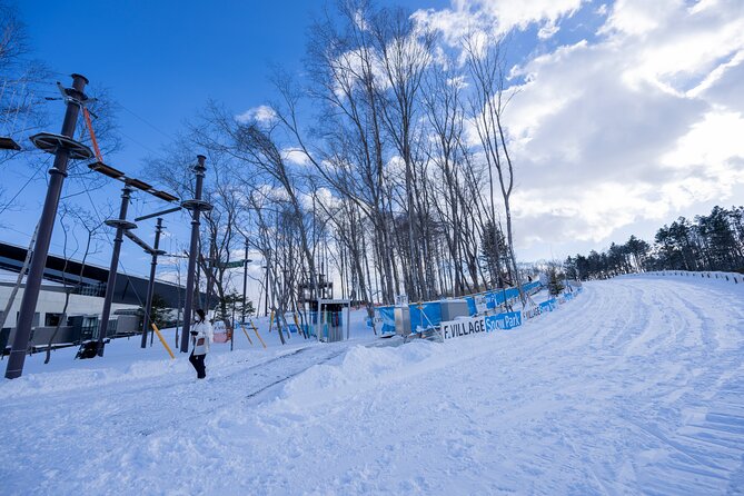Snow Fun and First Ski or Snowboard at Hokkaido F VILLAGE - Staff and Group Size