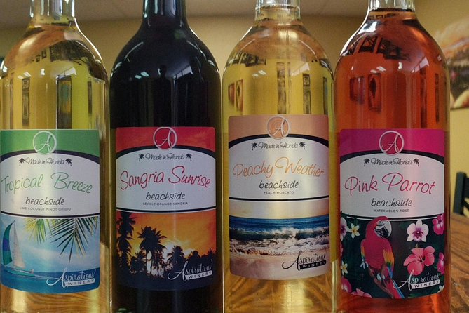 The Tour and Wine Tasting Experience at Aspirations Winery - Booking and Cancellation Policy