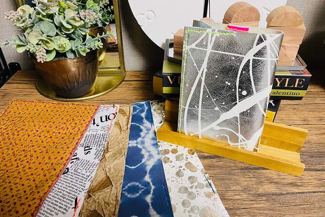 Tokyo Original Book Cover, Bookmark and Penholder Workshop - Creating a Personalized Penholder