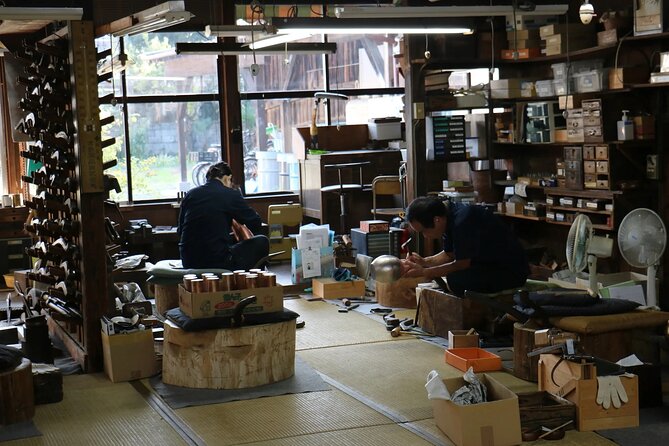 Tsubame Sanjo 6hr Private Factory Tour With Guide & Vehicle - Gyokusen-do Factory Tour