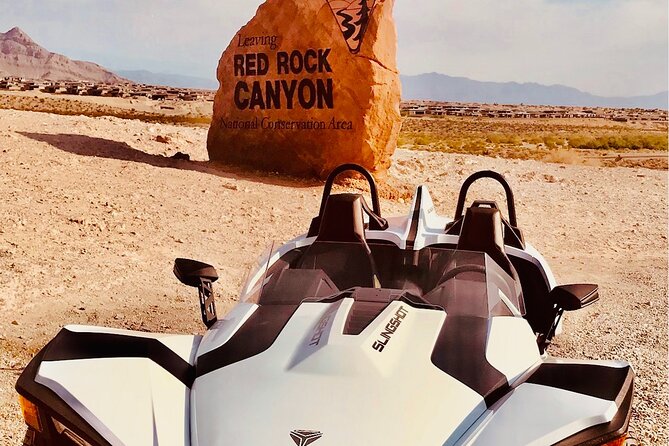 Vegas Strip and Red Rock Canyon Guided Trike or Slingshot Tour - Inclusions and Additional Costs