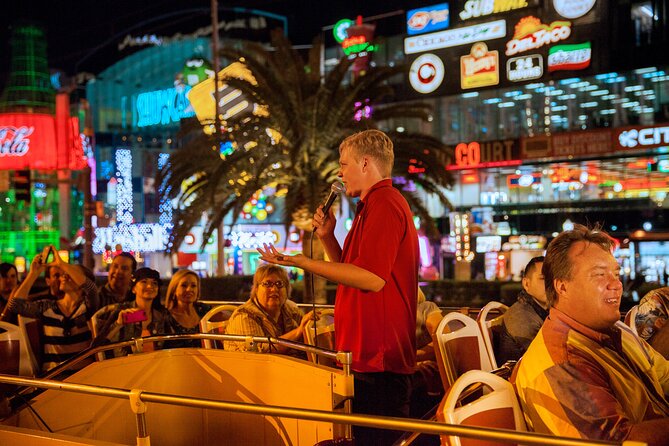 Viator Exclusive: Las Vegas Late Night Tour by Open-Top Bus - Highlights of the Tour