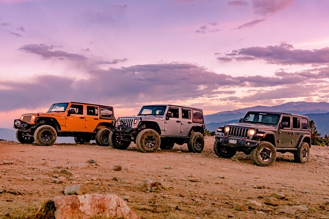 YOU-DRIVE Sunset Jeep Tour in Idaho Springs (Denver) - Important Information and Requirements