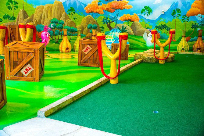 American Dream Angry Birds Indoor Mini Golf Ticket - Parking Information