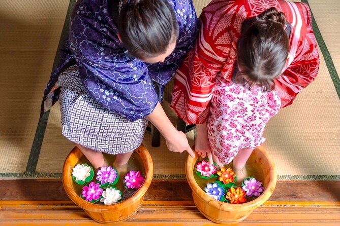 Osaka: Tea Ceremony and Foot Bath Experience<45-min> - Preparing for the Experience