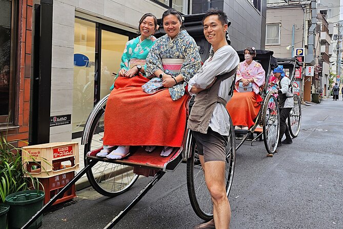 Private Experience Wear a Kimono With Rickshaw Ride in Asakusa - Customization Options