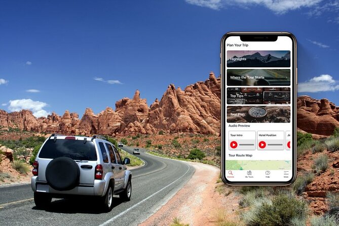 Self Guided Audio Tour in Arches and Canyonlands - Accessibility Information