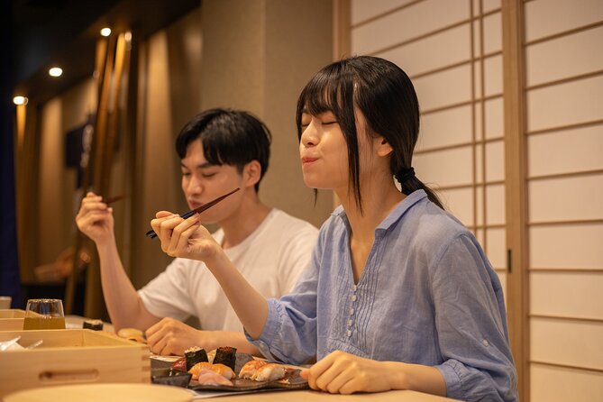Sushi Making Tokyo｜Joy ASAKUSA -（Taught by Real Chef） - Included Meal and Japanese Souvenirs